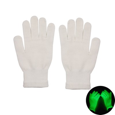 Night Luminous Knitted Gloves