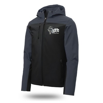 Men's Hooded Core Soft Shell Jacket