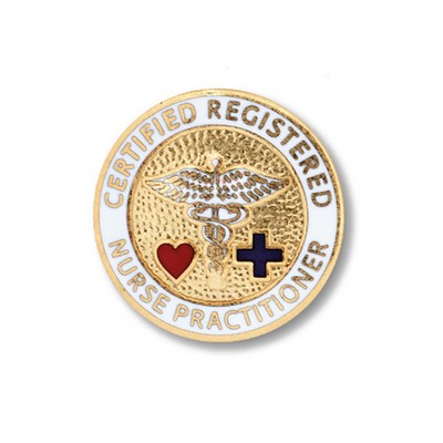 Prestige Medical - Certified Registered Nurse Practitioner Cloisonne Pin