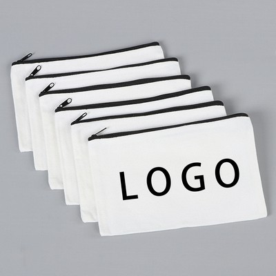 Canvas Multifuctional Bag With Zipper