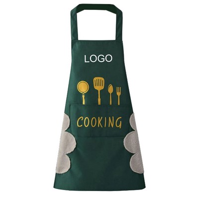 Knife And Fork Waterproof Apron