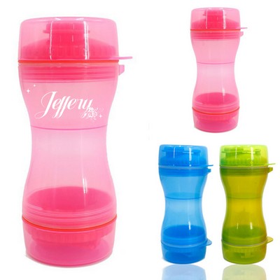 2 In 1 Dog Water Bottle