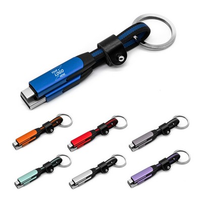 6-in-1 Fast Charging Keychain Cable (Model B)