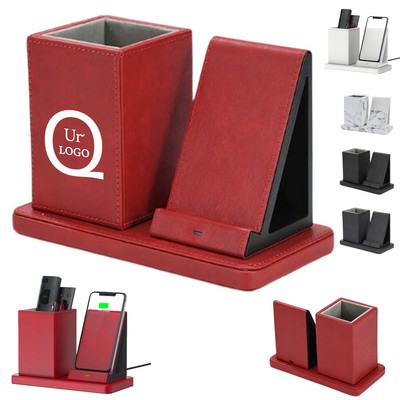 Wireless Charging Pen Holder