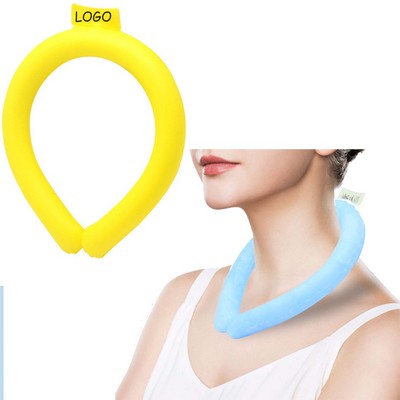 Summer Outdoor Sports Cooling Neck Ice Ring Collar
