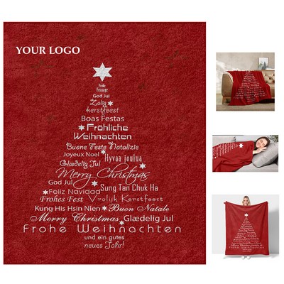 Christmas Flannel Blanket