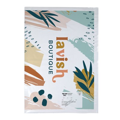 Full Color Expandable Variable Addressing 1-Sided Poly Mailer (20" x 12" x 4")