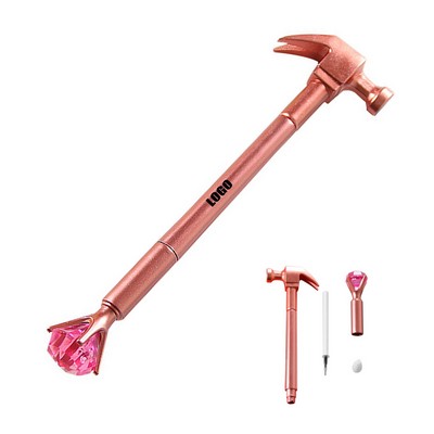 Diamond Hammer Shaped Ballpoint Pen