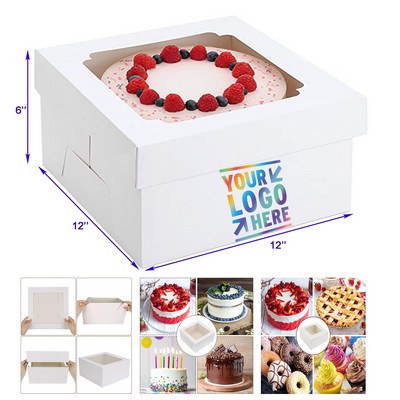 Cake Box with Window