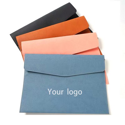 Meeting File Bag PU Data Office Business Envelope Bag