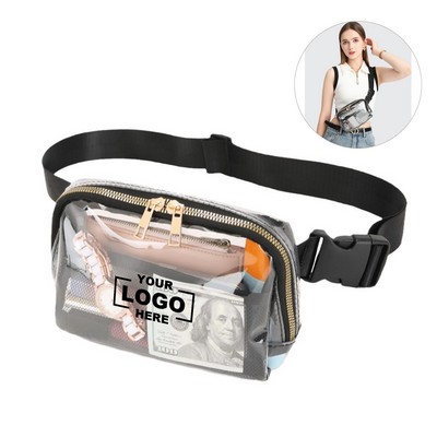 Clear Waist Pack Stadium Approved.