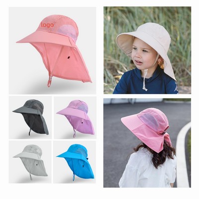 Kids Sun Hat With Uv Protection