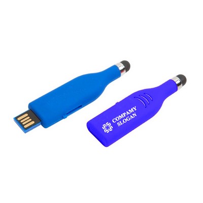 Retractable Stylus USB Flash Drive