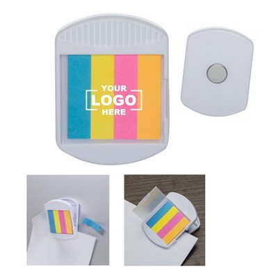 Magnetic Memo holder/clip with sticky flag