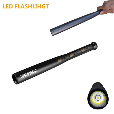 Portable LED Security Flashlight With 3 Light Modes And Ergonomic Handle