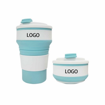 Collapsible Silicone Travel Cup 12oz