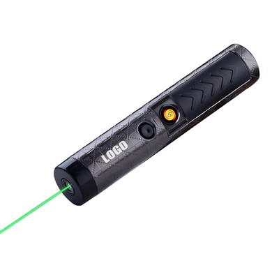 Rechargeable Exquisite Pointer Beam Lighter Wiith Heat Foil