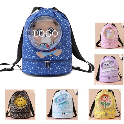 Cartoon Swimming Bag For Kids