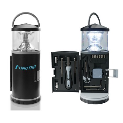 Outdoor Hardware Tool Set w/ Camping Lamp