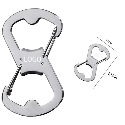 Multi Functional Stainless Steel Carabiner