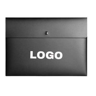 Transparent File Folder with Reinforced Edges (12 9/16" x 9 1/16")