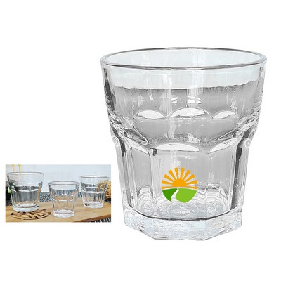 8 Oz. Octagonal Drinking Glass