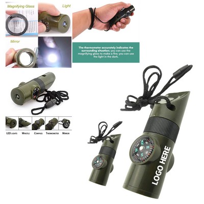 Safety Whistle Compass
