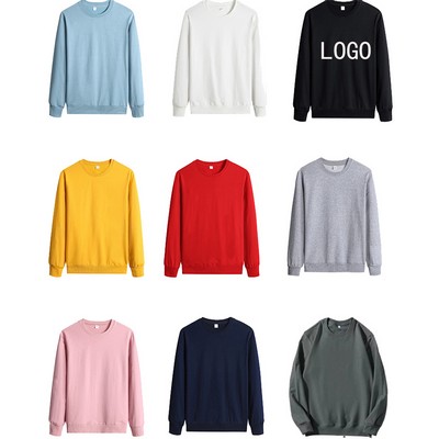 Round Neck Casual Hoodie