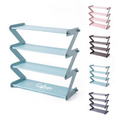 Non Woven Stainless Steel Assembly Shoe Rack
