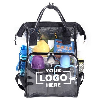Clear Diaper Bag Backpack.
