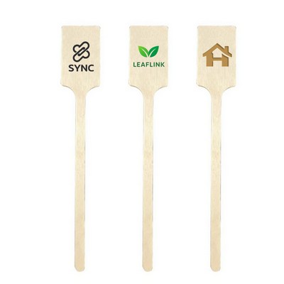 Wood Stirrer - Rectangle Top