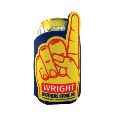 USA Made Dye Sub #1 Finger Shaped Cooler