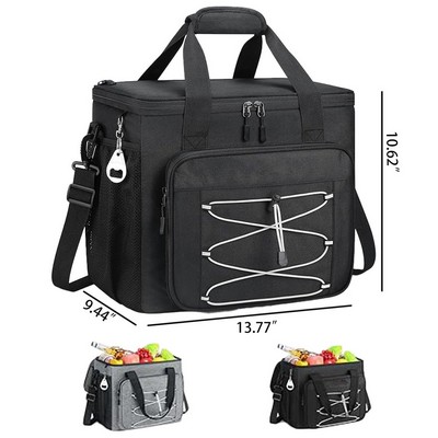 Collapsible Cooler Insulated Leak Proof Large Lunch Box