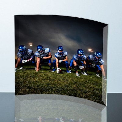 12" x 10" Curved Award Sublimated