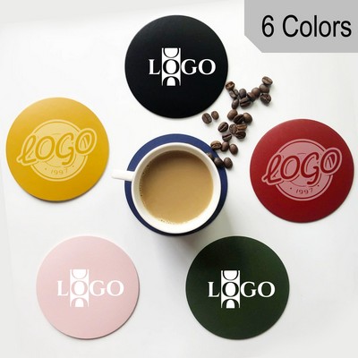 PU Leather Double-Sided Coasters