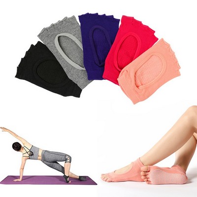 Five Toes Non-Slip Sports Yoga Socks
