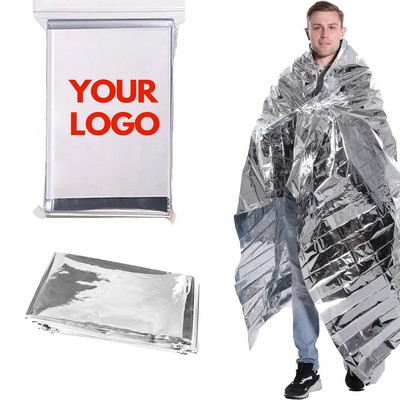 Custom Survival & Warmth Water Resistant Emergency Thermal Blanket MOQ100PCS