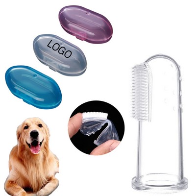 Silicone Pet Finger Toothbrush