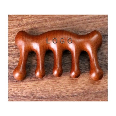 Handmade Wood Massage Comb Relaxation