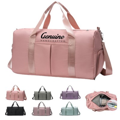 Sports Duffel Bag with Multi-Pockets