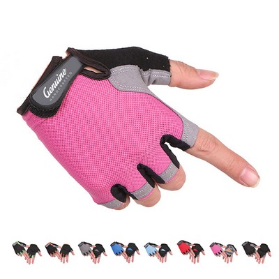 Cycling and Fitness Half Finger Gloves