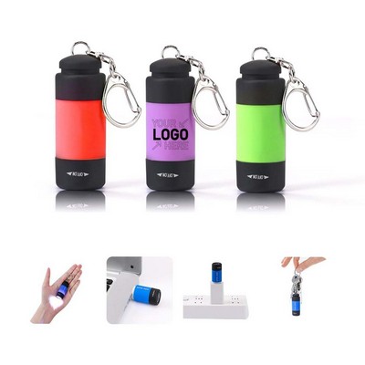 LED Flashlight Portable Torch USB Rechargeable