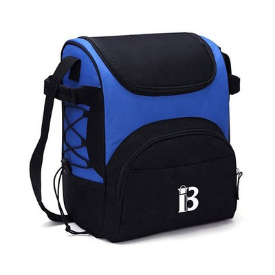 Multi Compartment Portable Thermal Cooler Insulated Bag