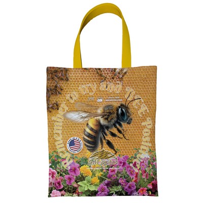14 Inch Sublimated Tote Bag