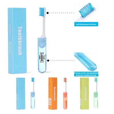 Foldable Travel Toothbrush Portable Oral Hygiene
