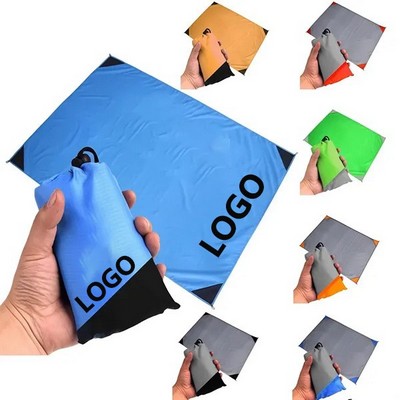 Foldable Sandproof Lightweight Pocket Tarp Picnic Blanket