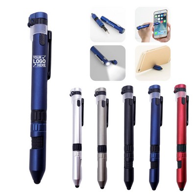 Multi-Tool 6-in-1 Ballpoint Stylus Pen