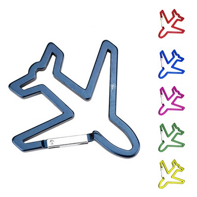 Aluminum Airplane Shaped Carabiner