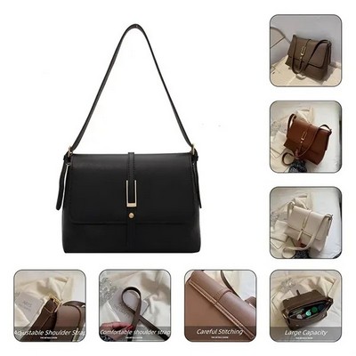 Large Shoulder Bag with Vintage Look