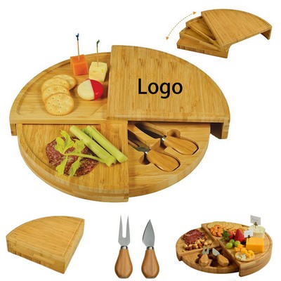 Bamboo Foldable Cheese Board